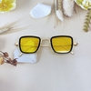 Mắt Kính Thời Trang Nữ - Kính Salvatore Ferragamo Nữ Màu Vàng Gọng Kim Loại Cao Cấp