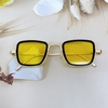 Mắt Kính Thời Trang Nữ - Kính Salvatore Ferragamo Nữ Màu Vàng Gọng Kim Loại Cao Cấp