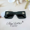 Mắt Kính Thời Trang Nữ Tròng Vuông - Kính Chanel Nữ Màu Đen Mã SP 6023