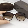 Mắt Kính Thom Browne Nữ Nâu Tròng To Chân Kim Loại 9324