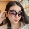 Mắt Kính Thom Browne Nữ Đen Tròng To Chân Kim Loại 9324