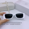 Mắt Kính Versace Nữ Thời Trang Cao Cấp Vuông Trắng 4382