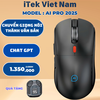 Chuột thông minh phiên dịch ITek AI Pro mẫu 2026 dịch văn bản chuyển giọng nói thành văn bản, tích hợp Chat GPT