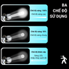 Đèn pin đội đầu Corisu XJ9519 siêu sáng pin sử dụng đến 8h liên tục