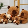 Capybara cầm vịt