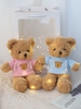 Gấu áo khoác thêu gấu 30cm