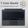 Bàn phím Surface kết nối Bluetooth Có đèn nền cho Surface Pro 3/4/5/6/7, Pro 8/9/ X/ 10/11 GO/GO2/GO3/GO4, Pro 12 New 100%