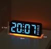 Đồng hồ LED để bàn decor kiêm đèn ngủ, báo thức đa năng L15