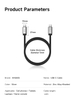 Cáp siêu mềm USB-C to USB-C 8k@60hz 240W Hagibis UC4X Pro