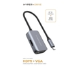 CỔNG CHUYỂN HYPERDRIVE HDMI/VGA 4K 2 IN 1 HD-C2HV