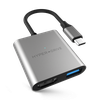 CỔNG CHUYỂN HYPERDRIVE 4K HDMI 3-IN-1 USB-C HUB FOR MACBOOK, IPAD, SURFACE, PC /IPHONE 15 PRO – HD259A