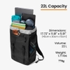 Balo Tomtoc TA1 22L VintPack LITEWAY Laptop Backpack