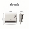 Máy sưởi nhà tắm Midea Graphene 2000W làm nóng cực nhanh- Hàng chính hãng,