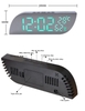 Đồng hồ LED Mặt Gương để bàn Nhiệt độ, Độ ẩm - L08