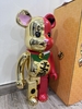 BEARBRICK Maneki Neko Gold x Red 1000%