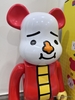 BEARBRICK DEVILROBOTS To-Fu Oyako 1000% Red
