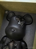 BEARBRICK Art Overturn Crystal 1000% Black