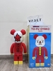 BEARBRICK DEVILROBOTS To-Fu Oyako 1000% Red
