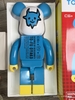 BEARBRICK DEVILROBOTS To-Fu Oyako 1000% Blue
