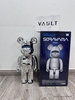 BEARBRICK SORAYAMA Sexy Robot 1000% Silver