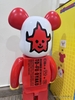 BEARBRICK DEVILROBOTS To-Fu Oyako 1000% Red