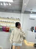 Hoodie Fear Of God Essentials Silver Cloud