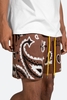 Short MNML Paisley Brown