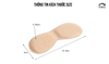 Miếng độn gót sau khắc phục giày rộng, tăng size, đau gót chân C01S