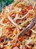 Khô mực sợi lá chanh-250g