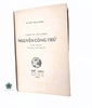 TÂM LÝ VÀ TƯ TƯỞNG NGUYỄN CÔNG TRỨ - ẤN BẢN LẦN HAI