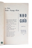NHO GIÁO - ẤN BẢN in lần thứ nhất
