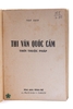 THI VĂN QUỐC CẤM THỜI PHÁP THUỘC