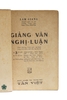 GIẢNG VĂN NGHỊ LUẬN
