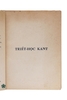 TRIẾT HỌC KANT