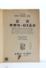 NHO GIÁO - ẤN BẢN LẦN THỨ TƯ