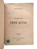 TRƯỜNG HỢP PHẠM QUỲNH