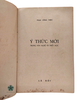 Ý THỨC MỚI TRONG VĂN NGHỆ VÀ TRIẾT HỌC