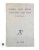GIÒNG SINH MỆNH VĂN HÓA VIỆT NAM