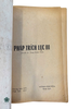 PHÁP TRÍCH LỤC III