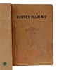HÁN VIỆT THÀNH NGỮ - ẤN PHẨM LẦN THỨ NHẤT