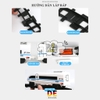 Tàu Cao Tốc Đường Ray 3 Toa, Mô Phỏng Theo Tầu Cao Tốc Hàng Đầu Của Nhật Bản, Âm Thanh Mô Phỏng, Đèn Flash, Hàng Xuất EU