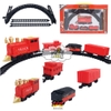 Đồ Chơi Tàu Hỏa CLASSIC TRAIN Đường Ray Chạy PIN, 4 Toa Mini, Tiêu Chuẩn Quốc Tế