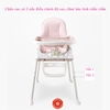 Ghế Ăn Dặm Cho Bé, Ghế Bánh Xe, Ghế Cao, Gấp Gọn Dễ Dàng Mang Đi (Hàng Cao Cấp)