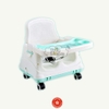 Ghế Ăn Dặm Cho Bé, Ghế Bánh Xe, Ghế Cao, Gấp Gọn Dễ Dàng Mang Đi (Hàng Cao Cấp)