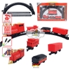 Đồ Chơi Tàu Hỏa CLASSIC TRAIN Đường Ray Chạy PIN, 4 Toa Mini, Tiêu Chuẩn Quốc Tế