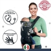 Địu Trẻ Em Chicco Easyfit Baby Carrier Max.9kgs, Dễ Mặc, Dễ Điều Chỉnh Và Dễ Gập Gọn Mang Đi (Hàng Âu)