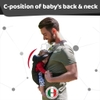 Địu Trẻ Em Chicco Easyfit Baby Carrier Max.9kgs, Dễ Mặc, Dễ Điều Chỉnh Và Dễ Gập Gọn Mang Đi (Hàng Âu)