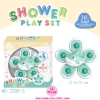 Con Quay, Spinner, Chong Chóng Dán Tường Hình Thú Vui Nhộn, Giúp Bé Tập Đứng Và Đi Men, Phân Loại 2,3,4,5 Cánh