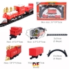 Đồ Chơi Tàu Hỏa CLASSIC TRAIN Đường Ray Chạy PIN, 4 Toa Mini, Tiêu Chuẩn Quốc Tế