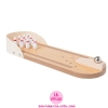 Đồ Chơi Bowling Mini Bằng Gỗ Để Bàn, Dễ Mang Đi, Giúp Bé Phát Triển Phản Xạ Tay Mắt, Tăng Tương Tác Với Bố Mẹ